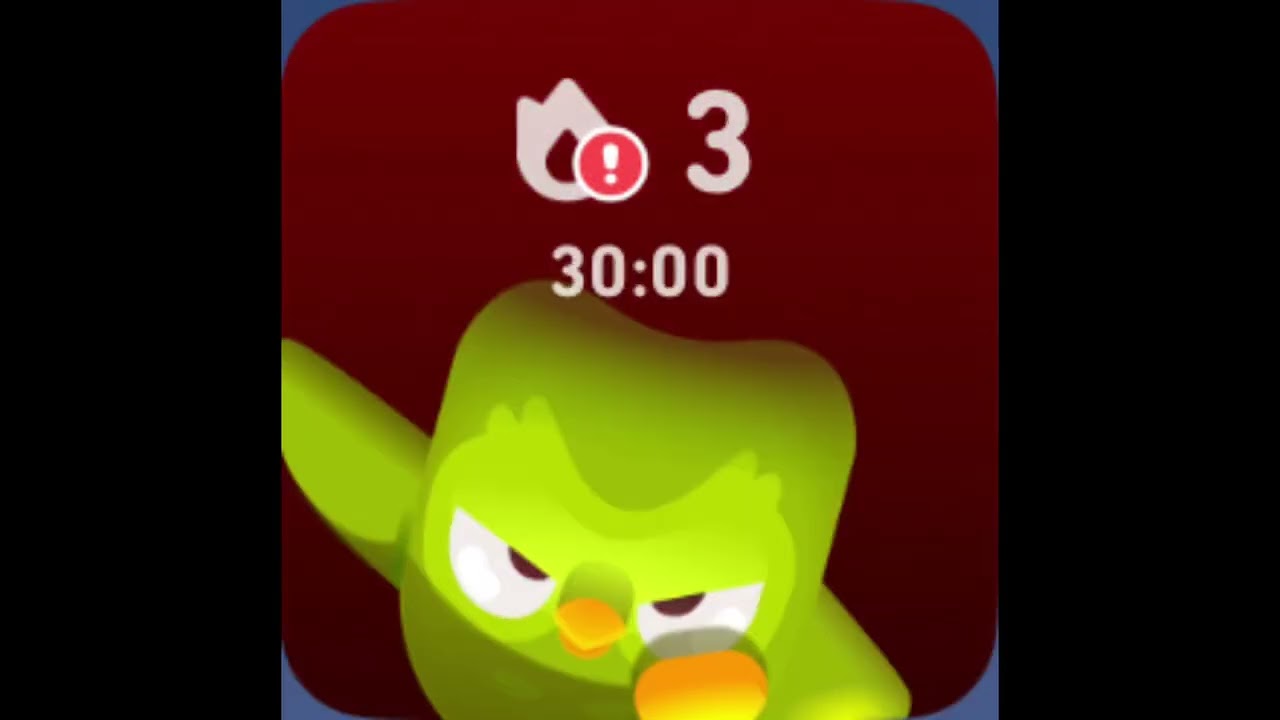 Duolingo widgets but they get worse p.1￼