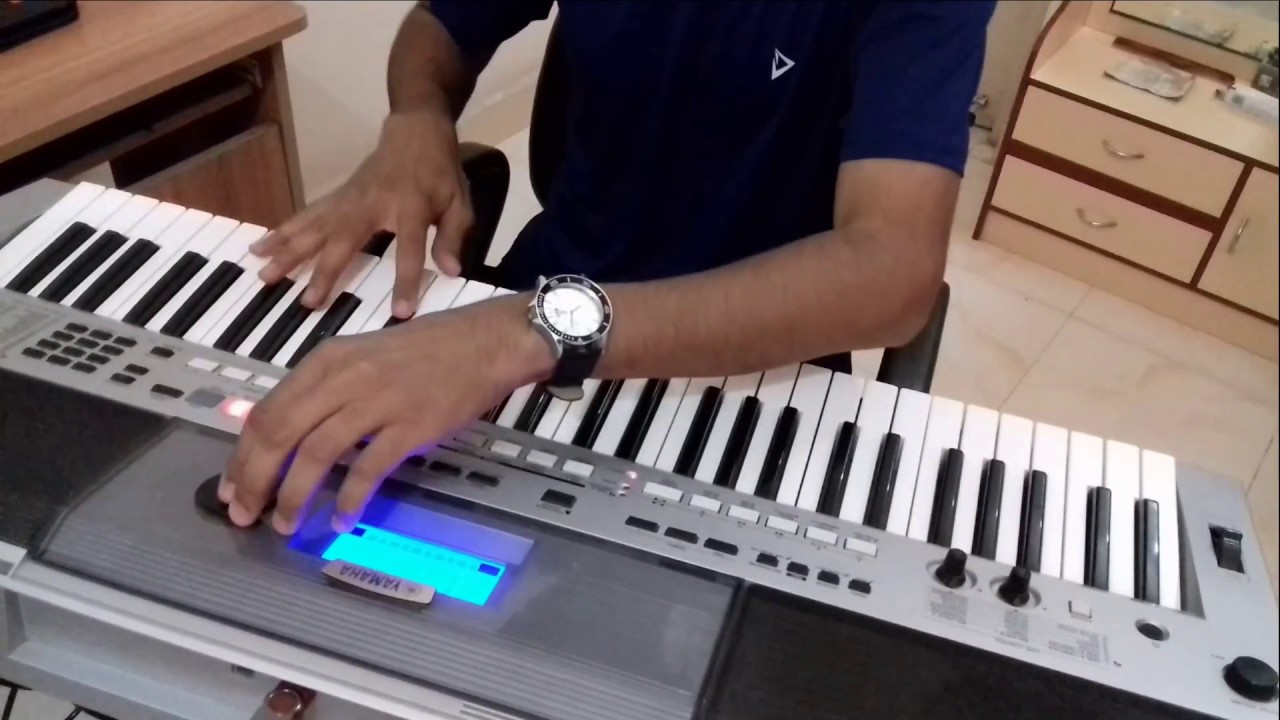 Aaja sanam-(Chori Chori)-Instrumental On Keyboard