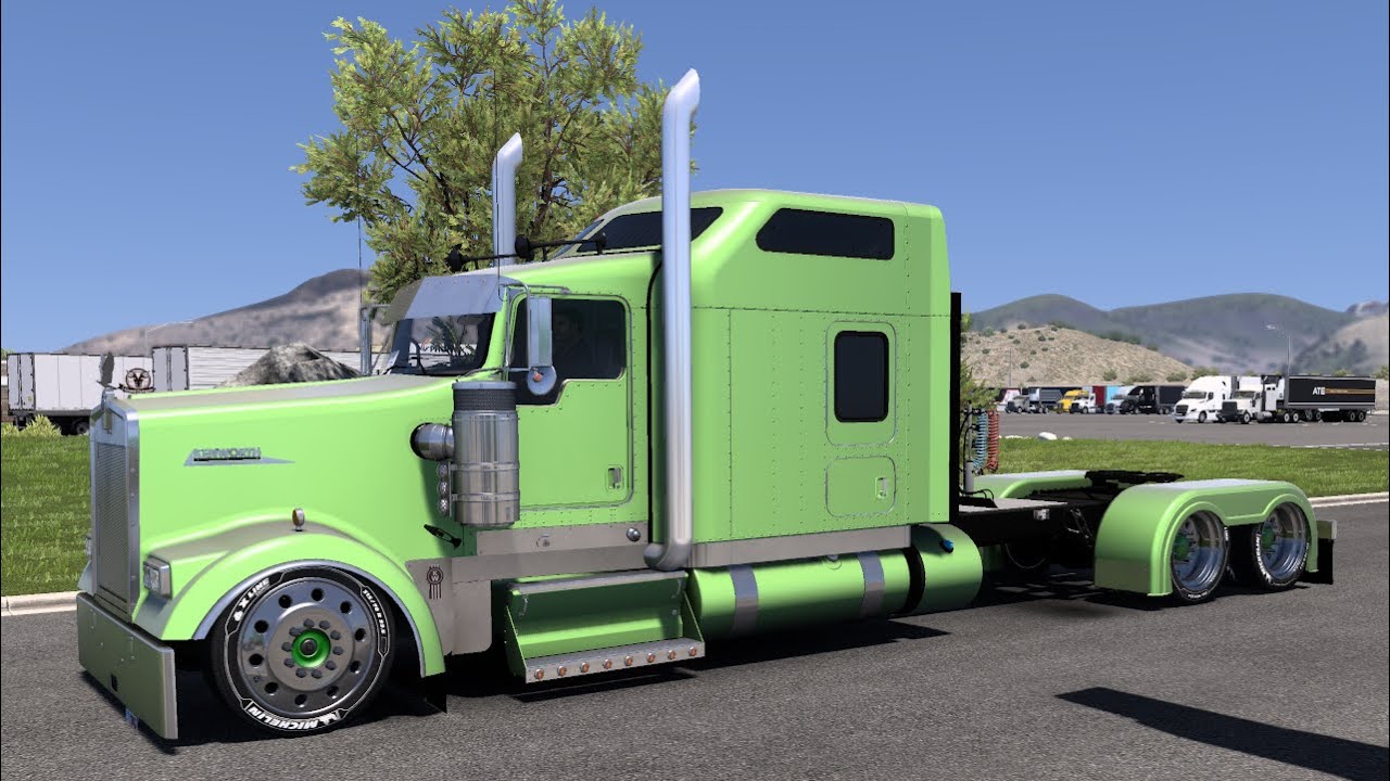 American Truck Simulator / Kenworth W900 Long and Lowered Part 23 / Let's Play