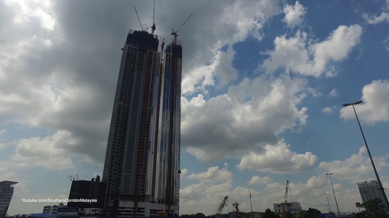 South East Asia TALLEST residential towers - The Astaka Johor Bahru