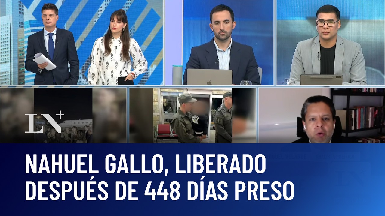 La liberación de Nahuel Gallo; se reencontró con su familia tras 448 días preso