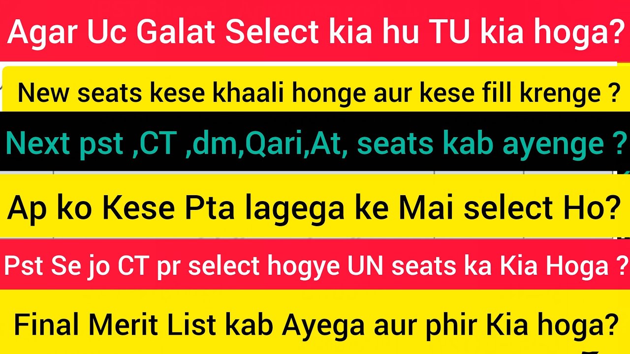 Final Merit list ke Baad Kia Hoga | DEO Interview Kia hai|ETEA phase 2 merit list | Etea test master