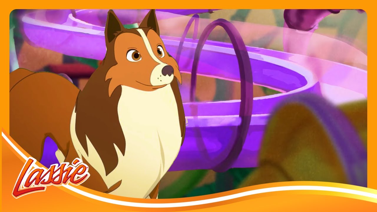 🐶 Lassie & Friends Solve the Mystery of the Sick Animals! | Lassie | Cartoons For Kids