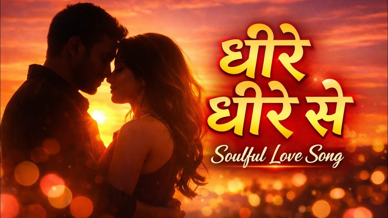 Dheere Dheere Se | Romantic Bollywood Melody | 90s Style Love Song | Feel Good Music