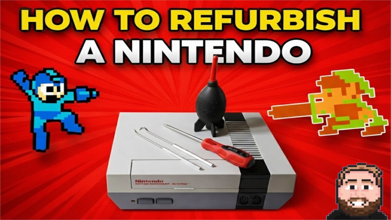 NEVER Buy Another 72 Pin Again - How To Refurbish A Nes Easily
