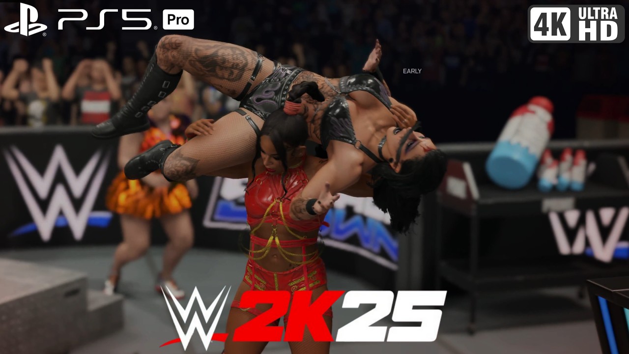 Belair vs Ripley vs Morgan vs Doudrop vs Nikki A.S.H. | Gauntlet Match | WWE 2K25