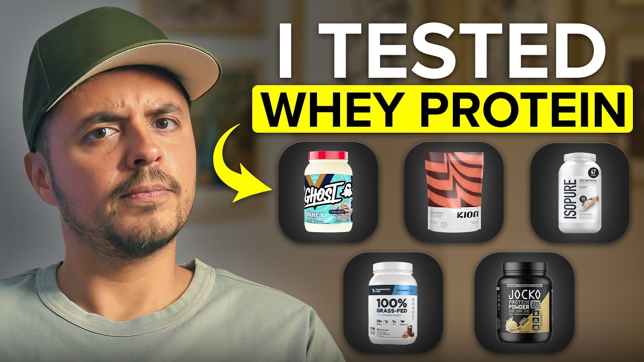 Doctor Reviews Top Whey Protein Brands (Best & Worst Revealed)