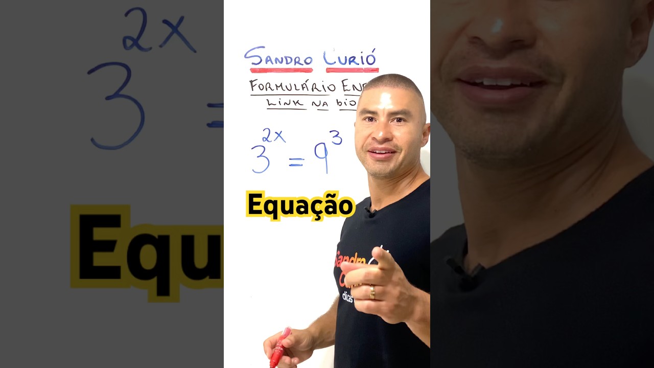 Equa&ccedil;&atilde;o exponencial