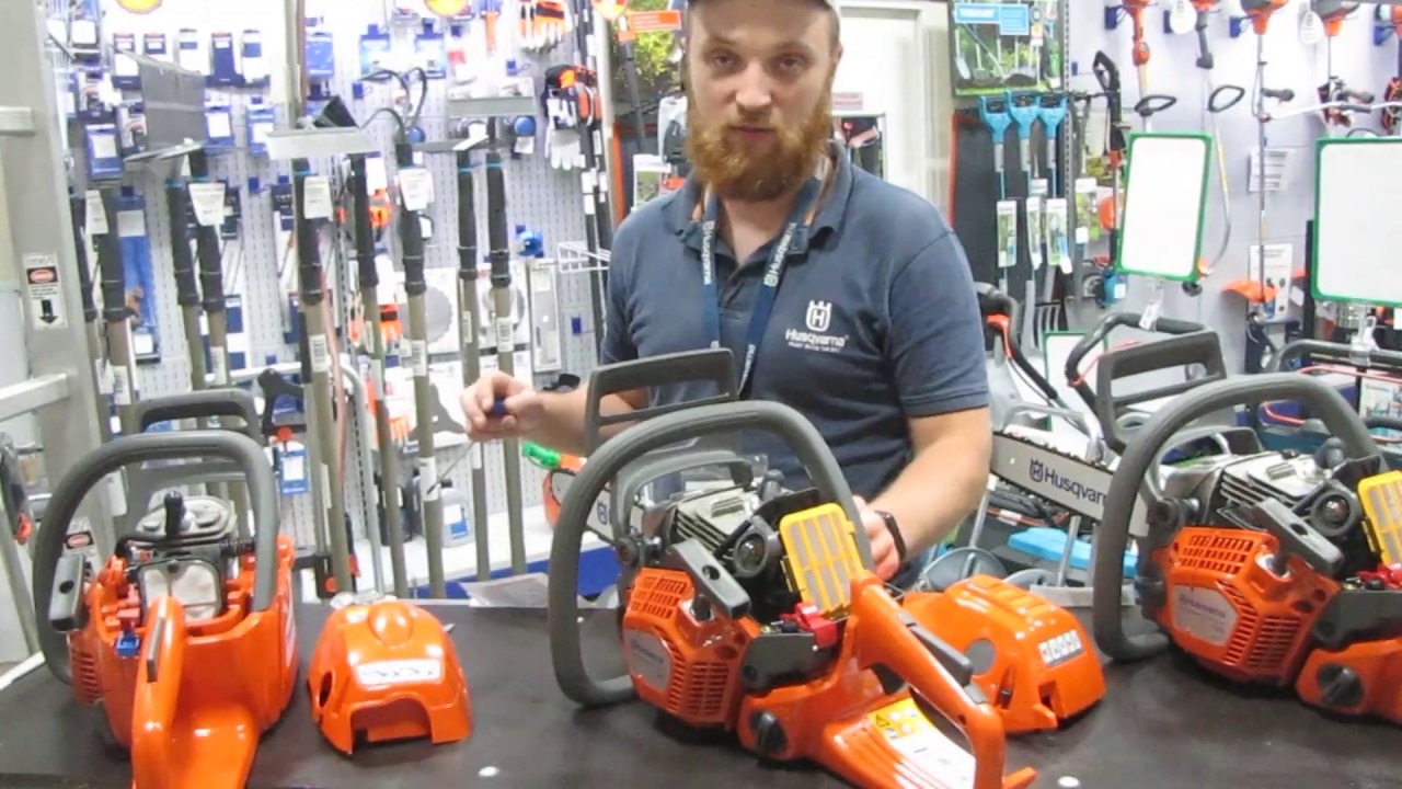 Новые бензопилы Husqvarna для дома - 120, 130 и 135 Mark II