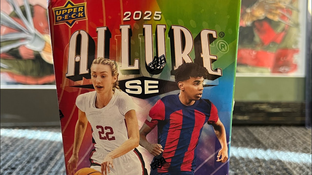 Совершенно новый бокс-бластер Upper Deck Allure SE Multi-Sport Blaster Box 2025 года