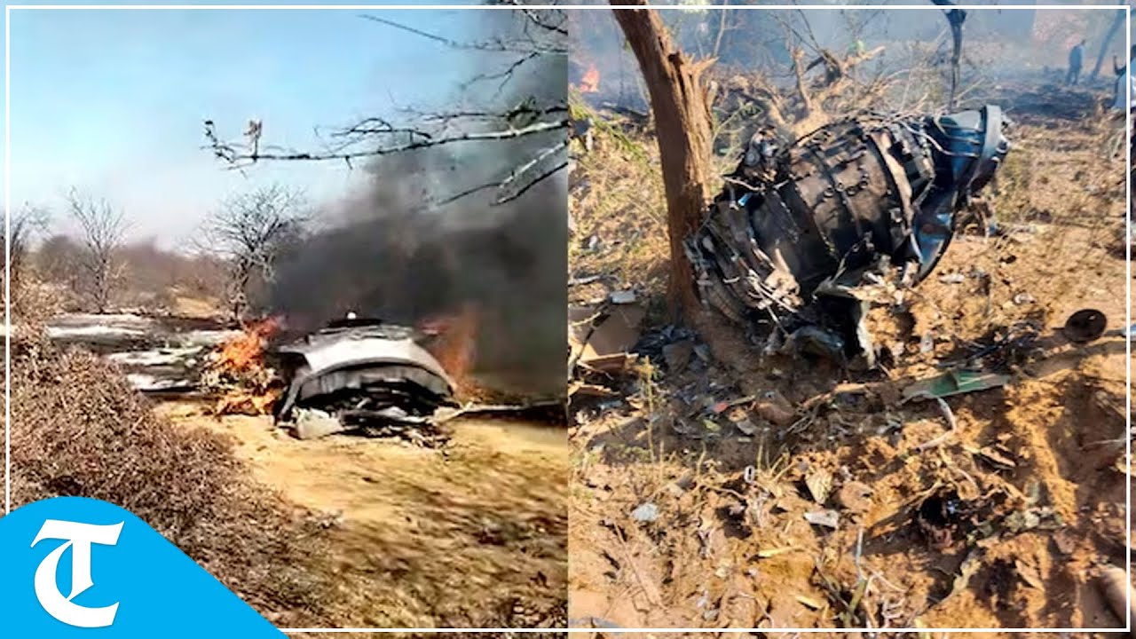Investigation underway after IAF fighter jet crash in Rajasthan&rsquo;s Bharatpur