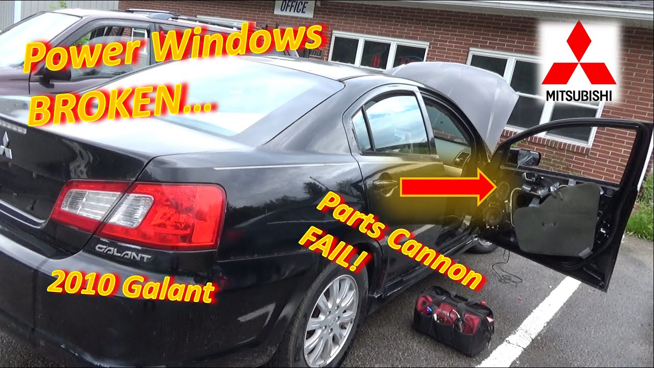 Power Window Major MALFUNCTION (Mitsubishi Galant)