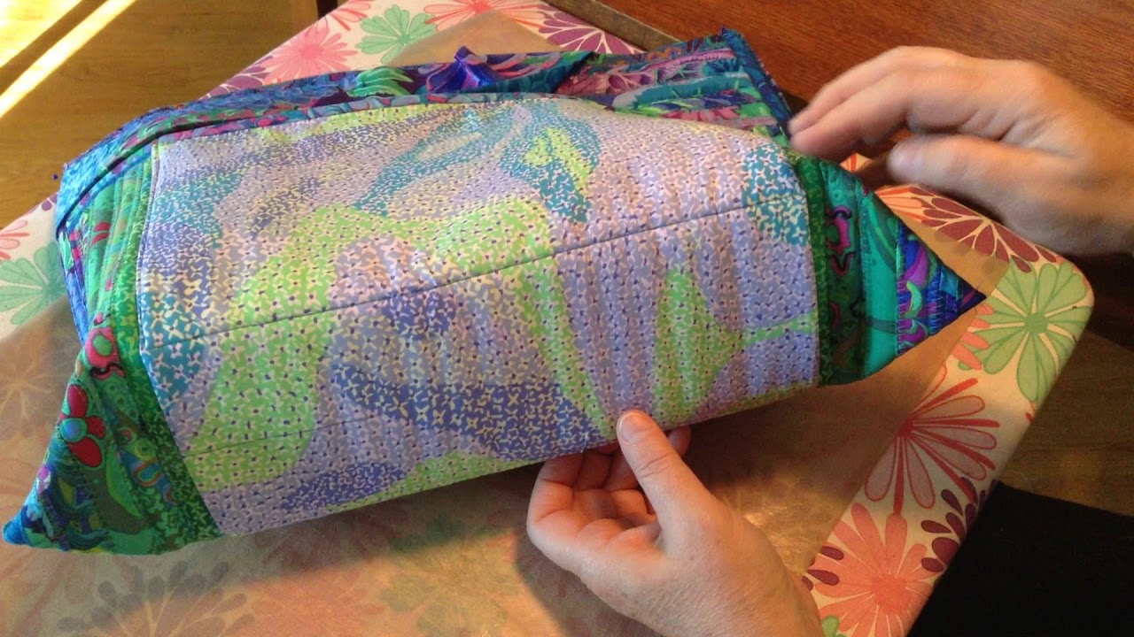 Twenty Strip Tote - Pocket & Binding