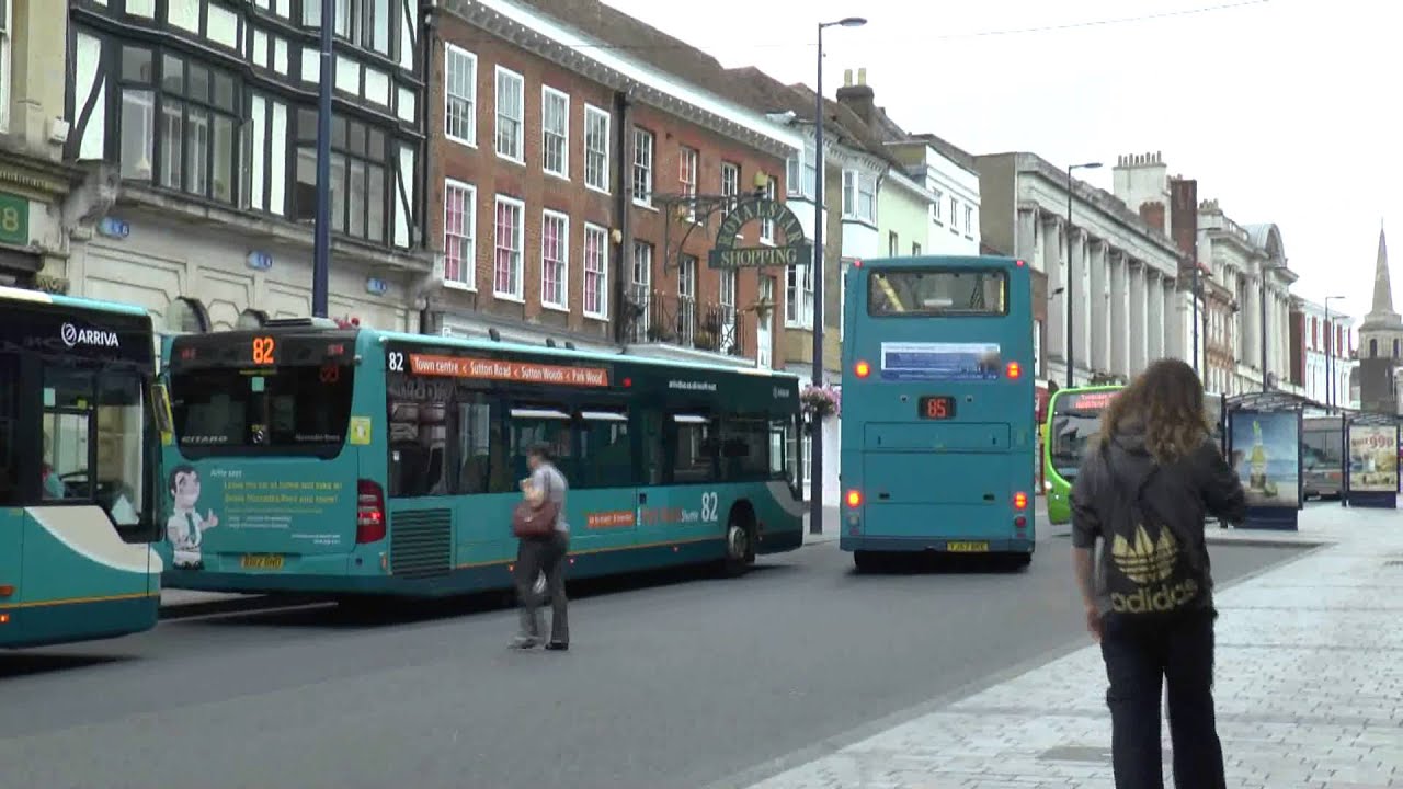 BUSES IN MAIDSTONE AUGUST 2015