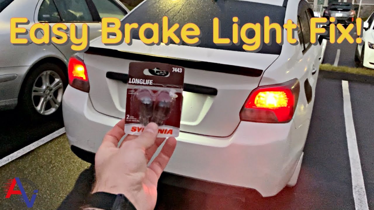 How to Replace Brake Lights on 2012-2016 Subaru Impreza | DO NOT USE LEDS | Fast and Easy Job!
