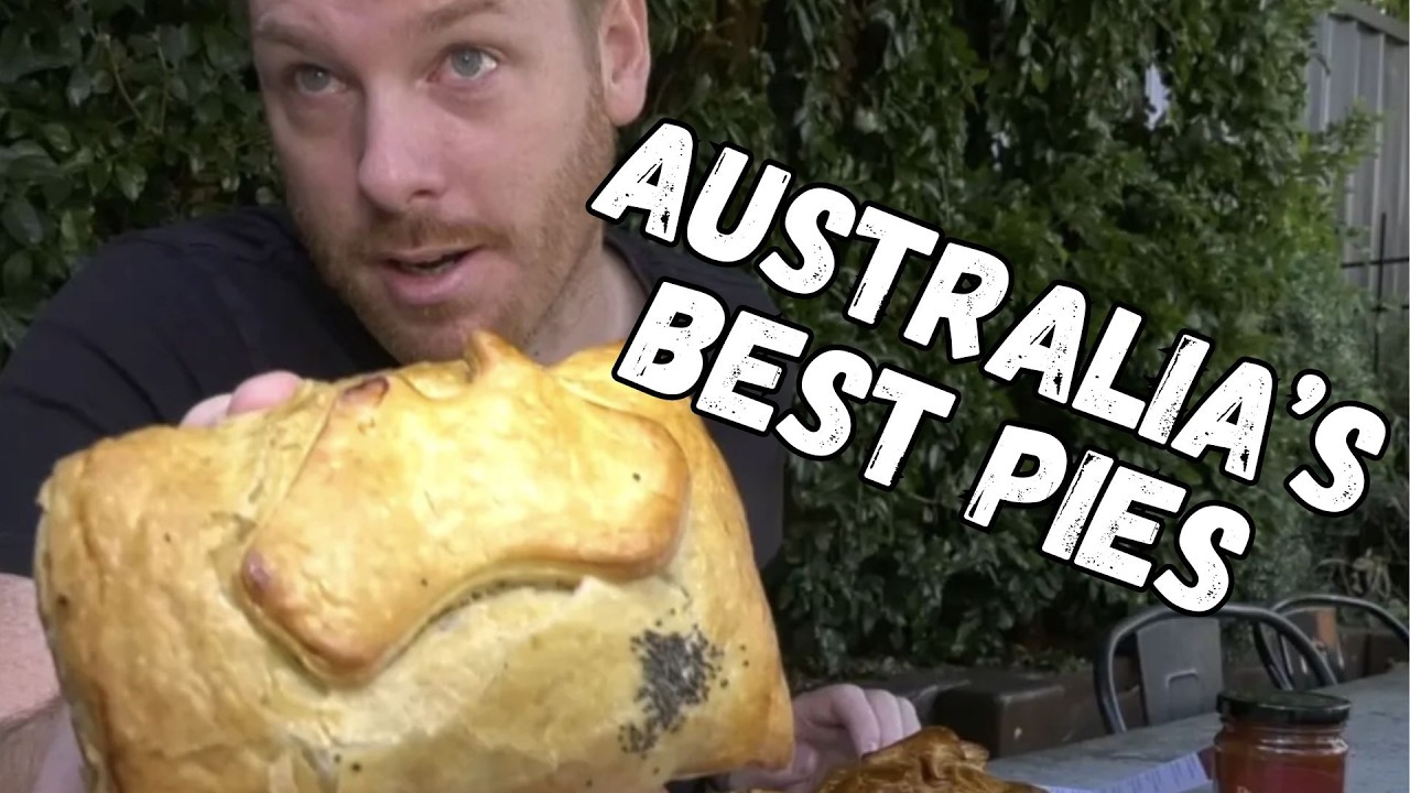 Emu & Kangaroo Pies at Parker Pies 🥧🔥 | Rutherglen VIC | The Food Dude
