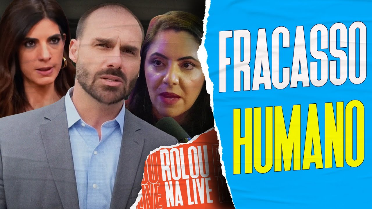 EDUARDO BOLSONARO &Eacute; DESMENTIDO POR JORNALISTA DO ICL AP&Oacute;S AMEA&Ccedil;AR ANDREIA SADI | Gal&atilde;s Feios