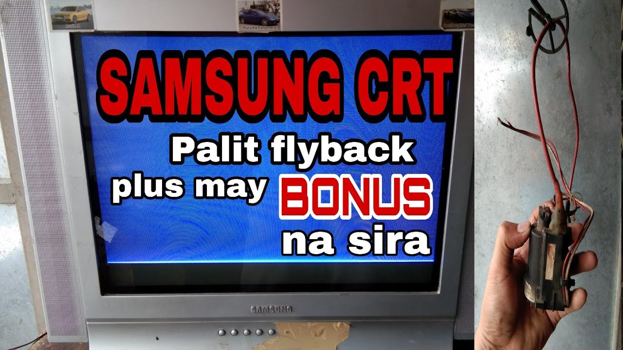 Sumsung crt tv flyback AA26-0021A...replacement with trouble