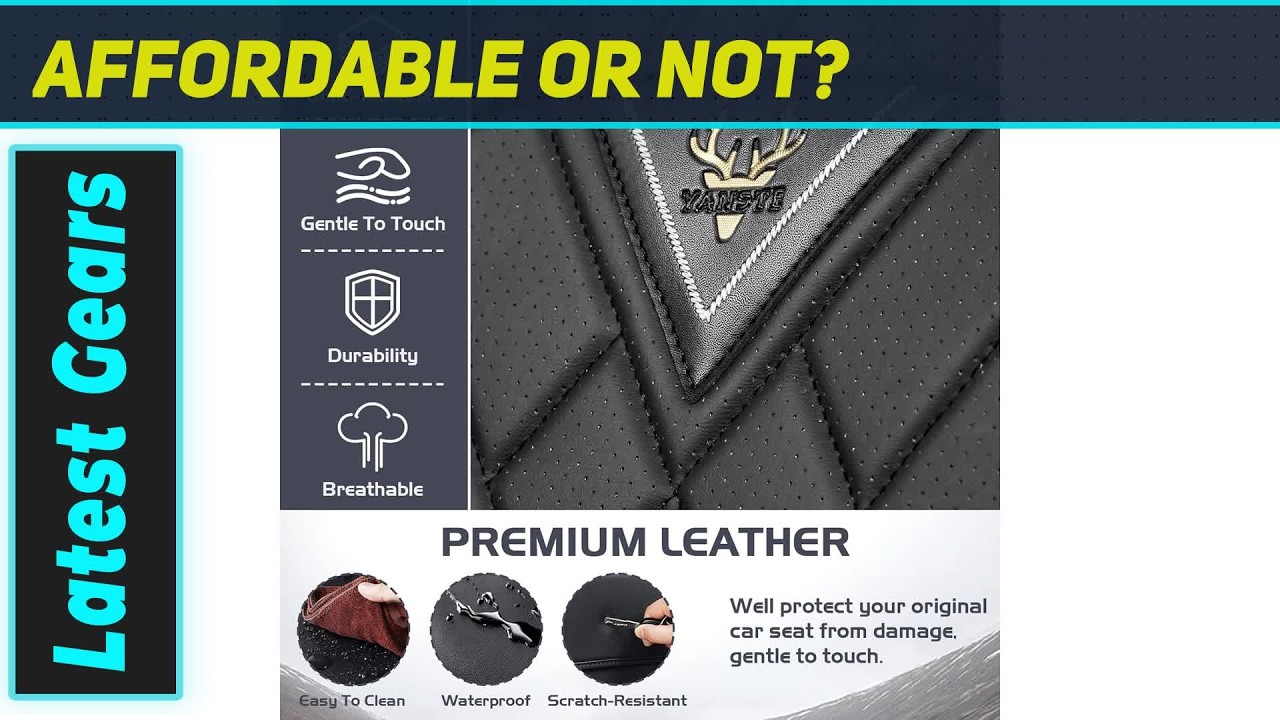 `Mascys Car Seat Covers for Nissan Rogue: Amazing Nappa Leather Protection