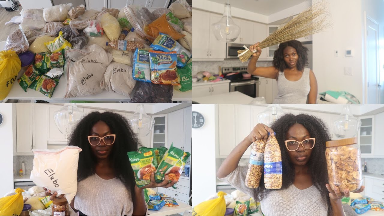 Foodstuff I brought with me to Canada | Relocating from Nigeria to Canada|  Travel Vlog