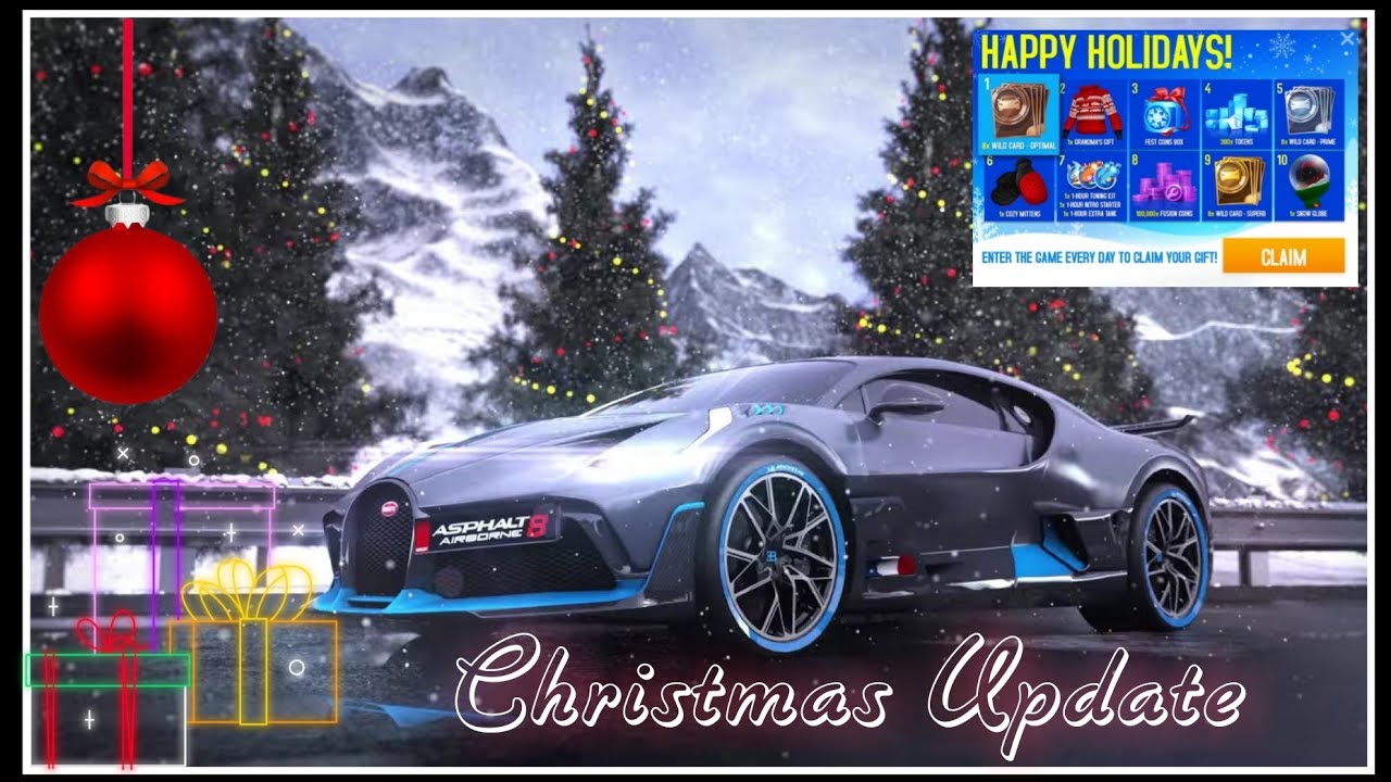 NO MORE NERFS! Christmas Update 2021 - Asphalt 8 - FNF BROS||