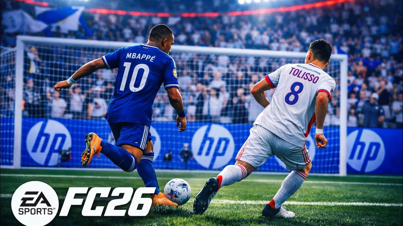 Lyon VS real Madrid in FC26 #FC26 #RealMadrid  #Lyon #gamer