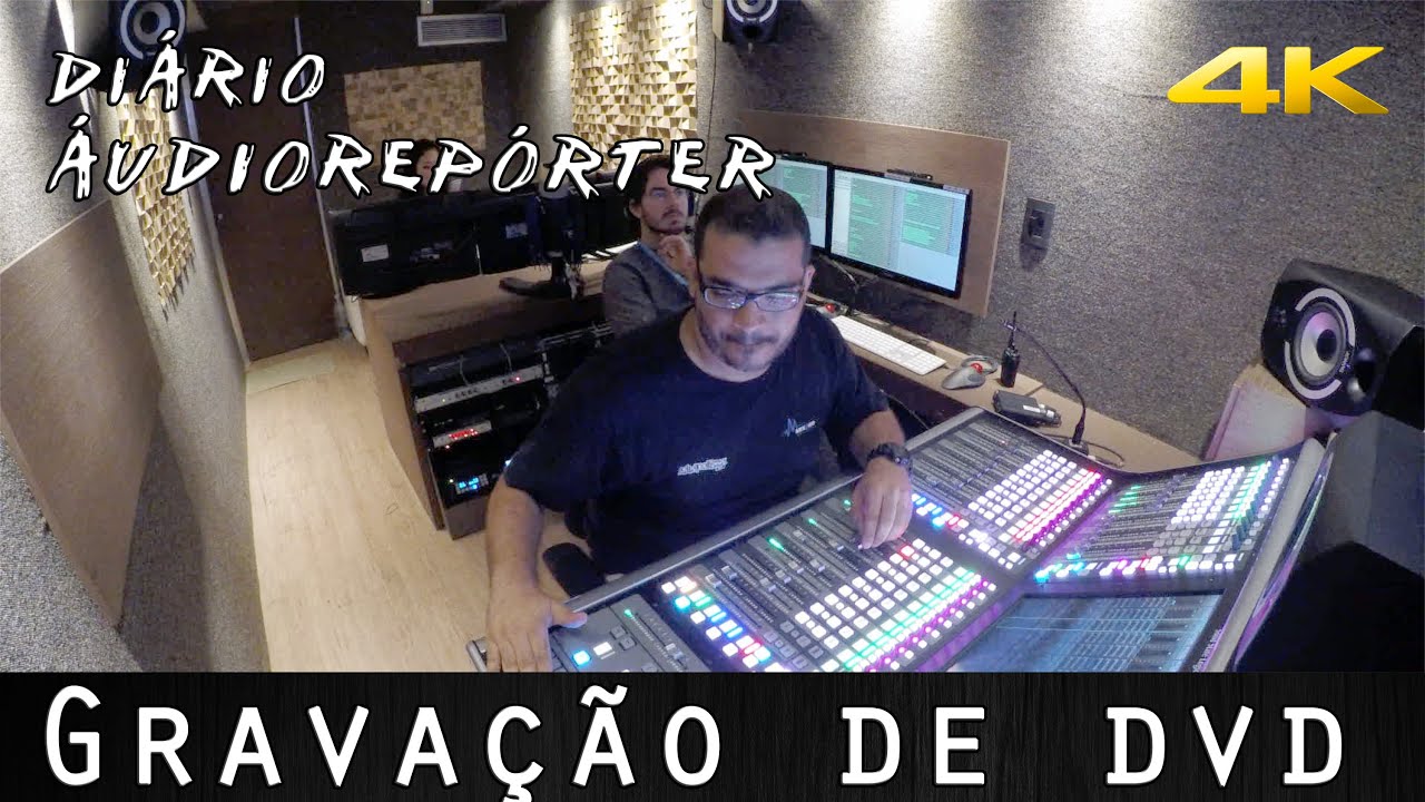 Grava&ccedil;&atilde;o de DVD  |  Di&aacute;rio &Aacute;udioRep&oacute;rter #1