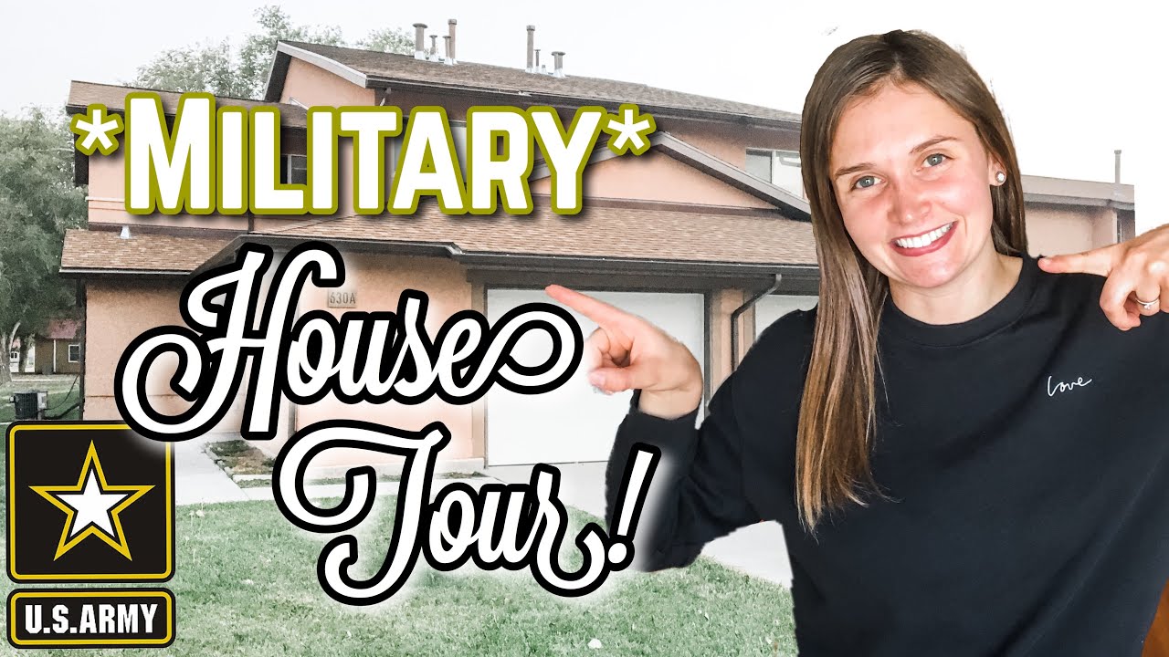 MILITARY HOUSING TOUR!! | LIVING ON AN ARMY MILITARY BASE IN THE DESERT!? | JULIA PACHECO
