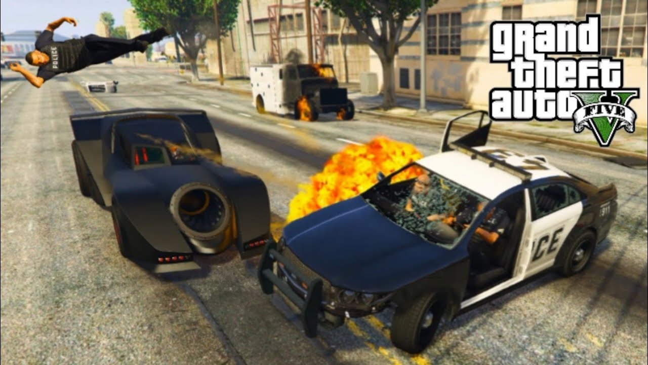 GTA 5 - Vigilante - Destruction Compilation - Cinematic 5 🌟 Police Chase🔥🔥OP!