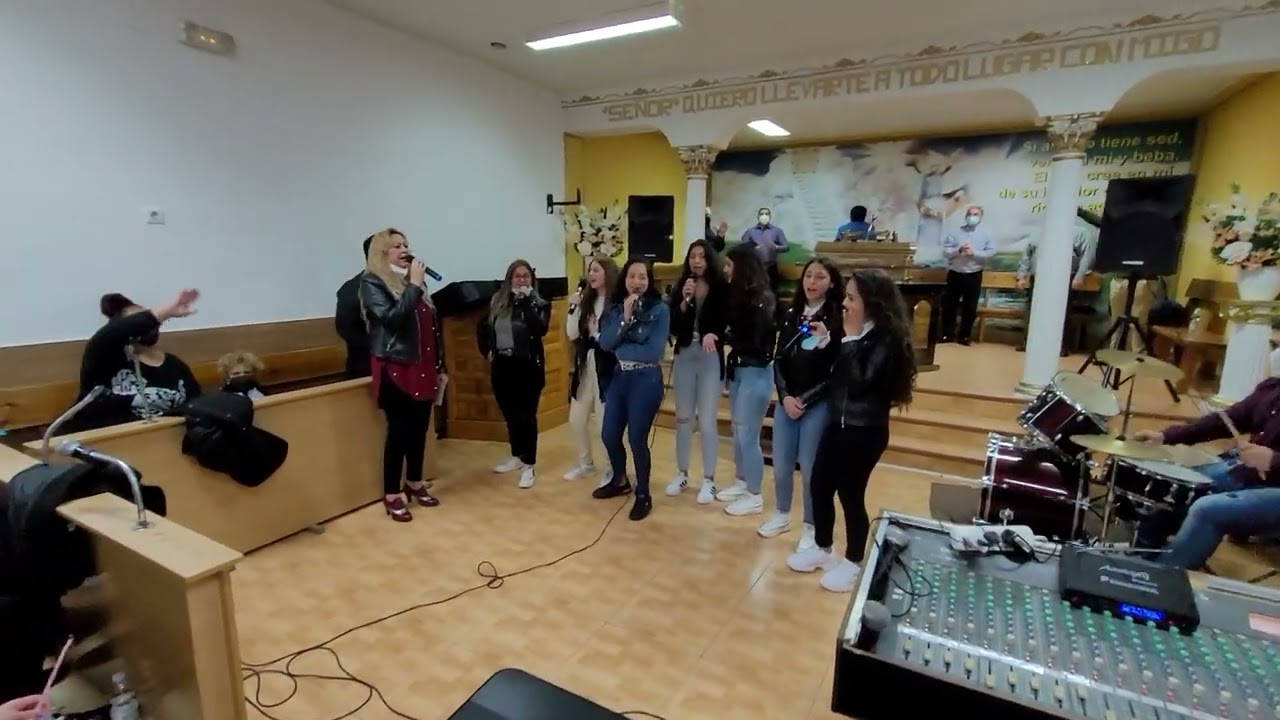Alabanza,niñas,cantando,iglesia,cuenca,filadelfia.