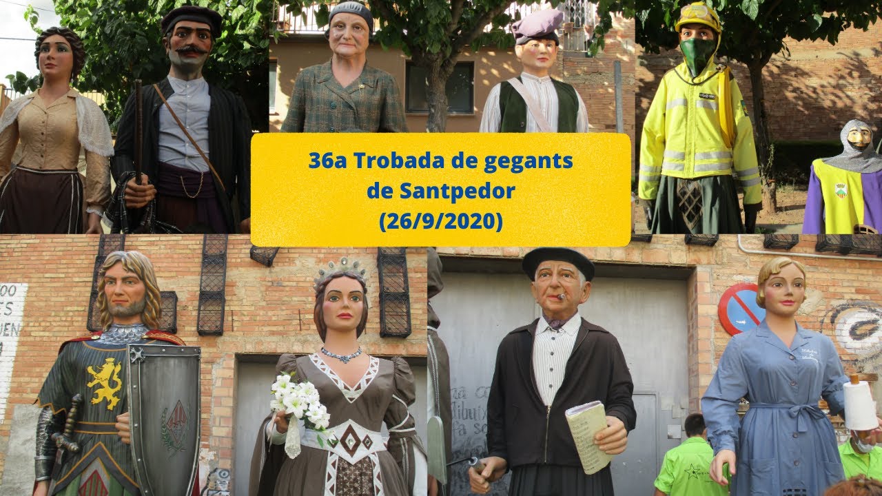 36a Trobada de gegants de Santpedor (26/9/2020)