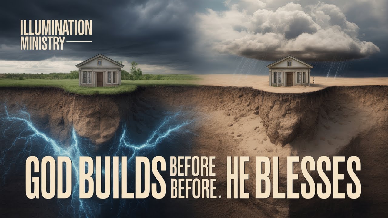 God Builds Before He Blesses | The Foundation That Survives Storms (Matthew 7:24–27)