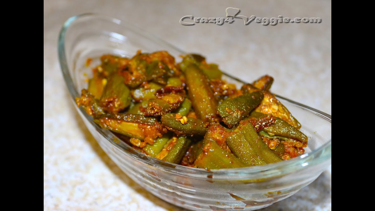 Bhindi sabzi with quick, easy and simple way by crazy4veggie.com