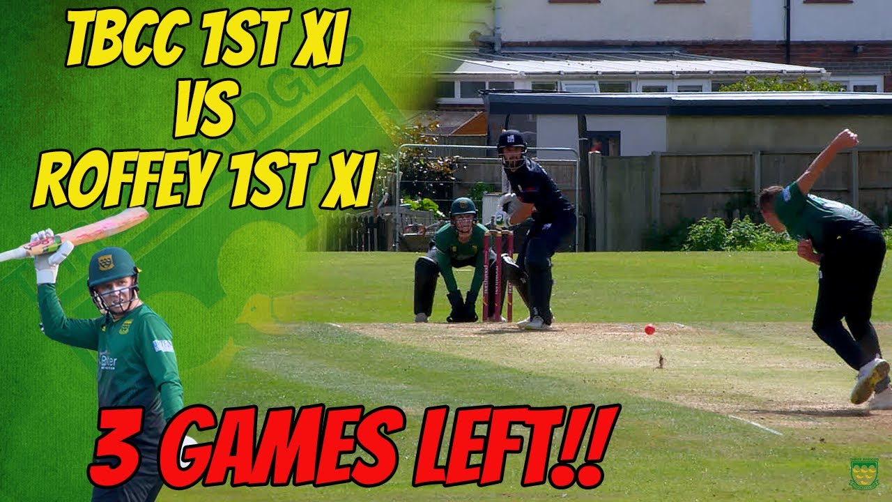 LAST 3 GAMES!! Three Bridges Cricket Club vs Roffey 1st XI | Highlights