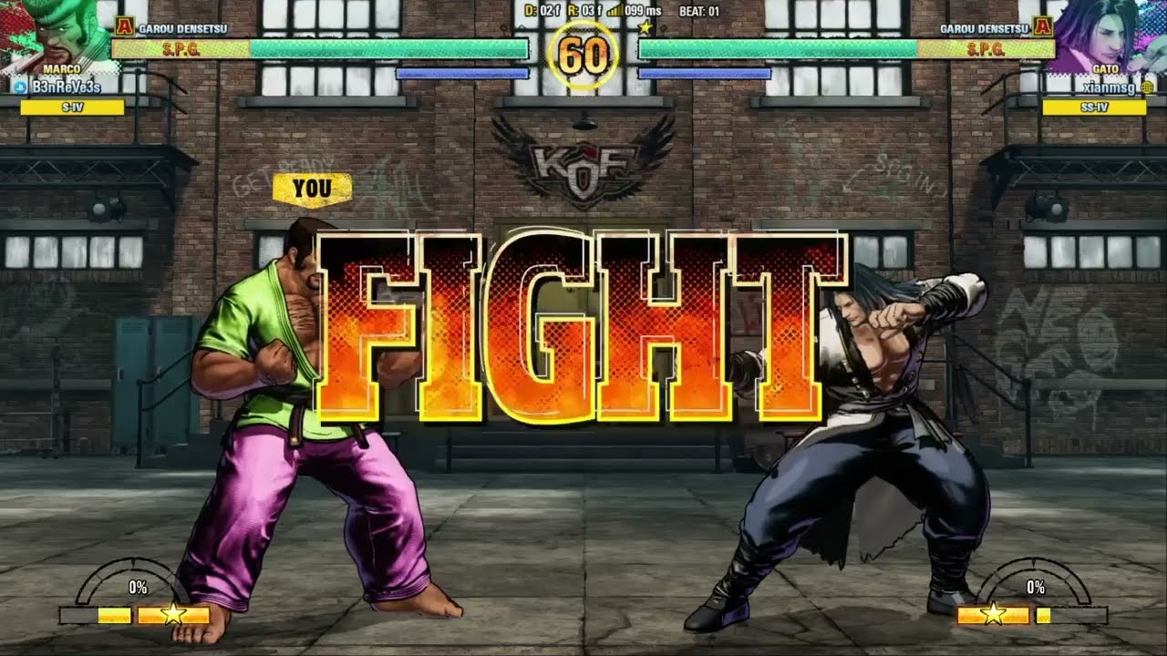 Fatal Fury Me VS Xian Gato
