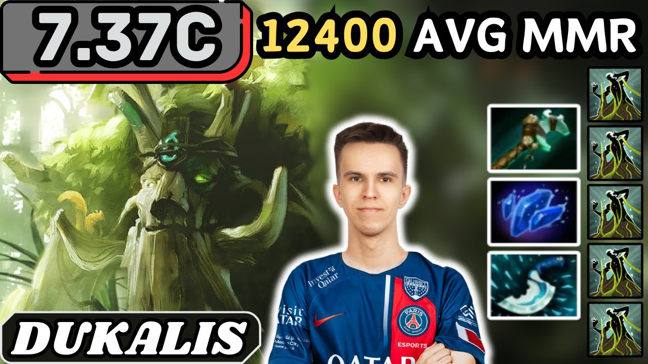 7.37c - Dukalis TREANT PROTECTOR Hard Support Gameplay 24 ASSISTS - Dota 2 Full Match Gameplay