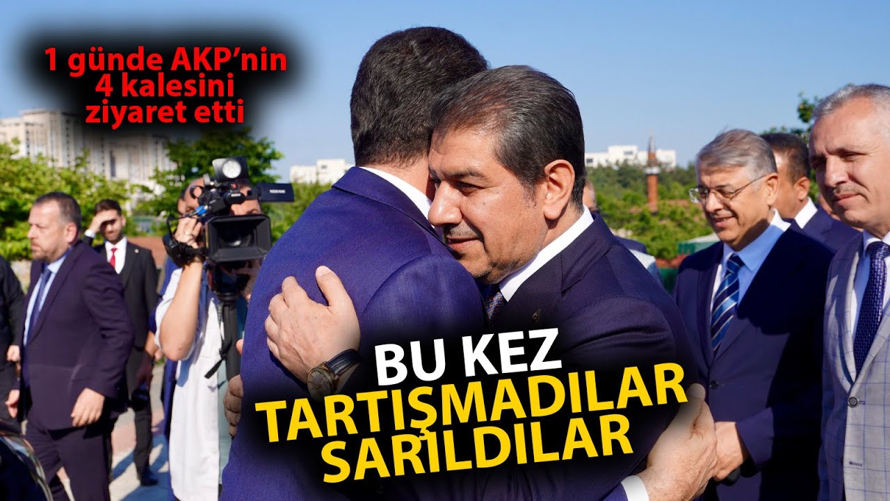 Ekrem İmamoğlu,  1 günde 4 AKP'li belediye ziyaret etti! AKP'liler İmamoğlu'nu can kulağıyla dinledi