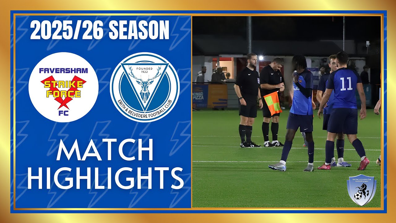 Faversham Strike Force v Erith and Belvedere | Match Highlights 
