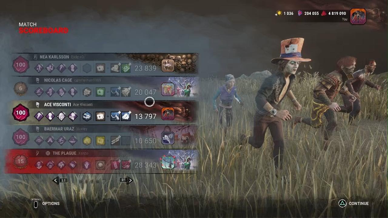 Dead by Daylight Nurse vs Ace and pals
