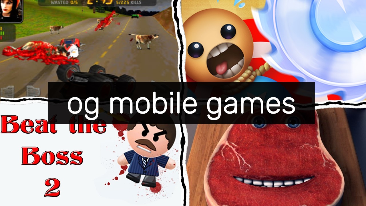why were og mobile games so wild?