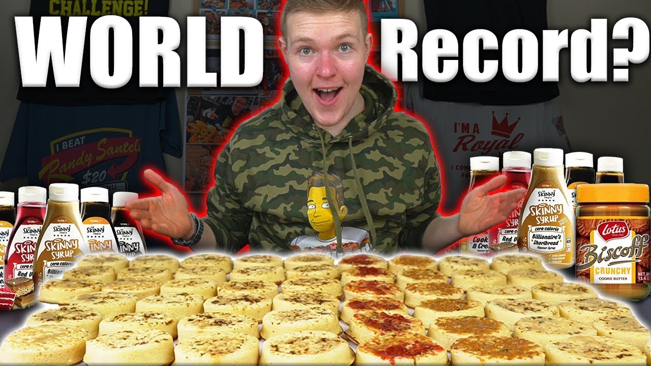 THE MOST CRUMPETS EVER EATEN CHALLENGE! | WORLD RECORD!?