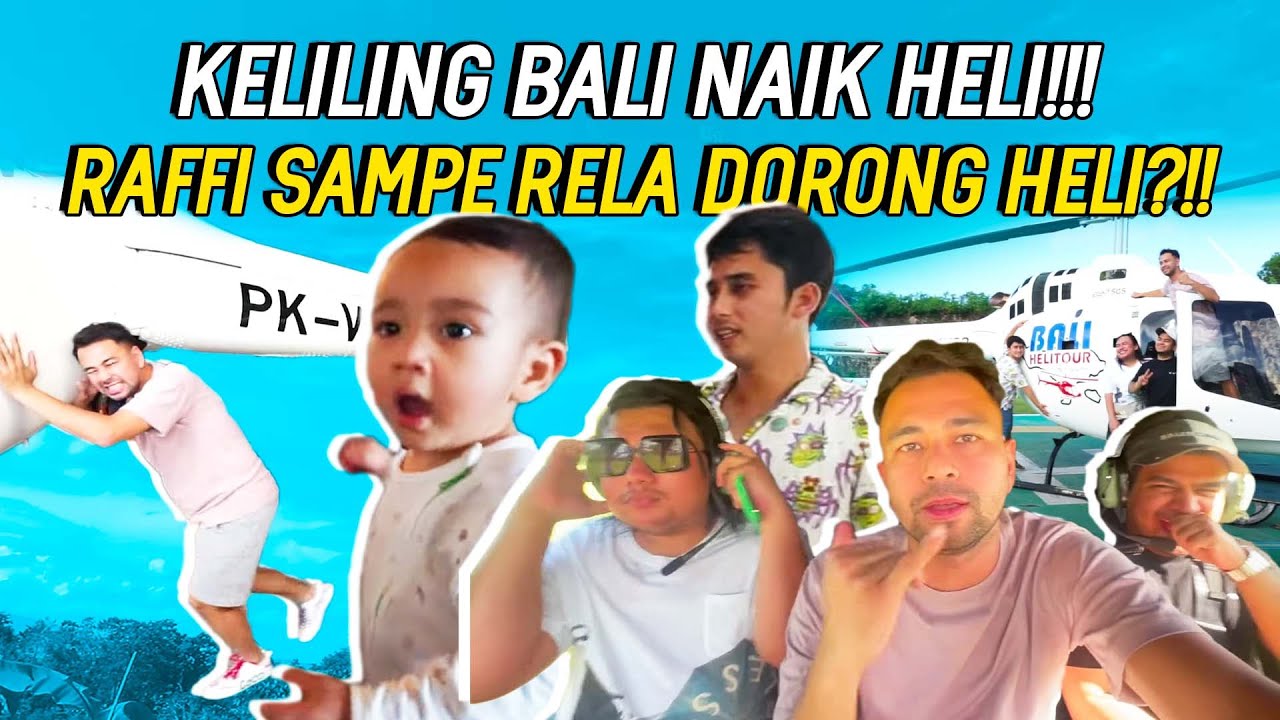 SHOCK!FADIL,KEANU,ALSHAD BANGUN TDR LSG DIAJAK NAIK HELI!!SMUA ANTER RAFFI BELI TANAH PULUHAN HEKTAR