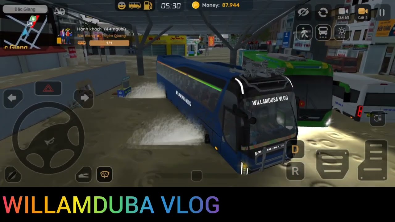 Đường hơn nhỏ làm to tí nữa coach bus simulator Vietnam