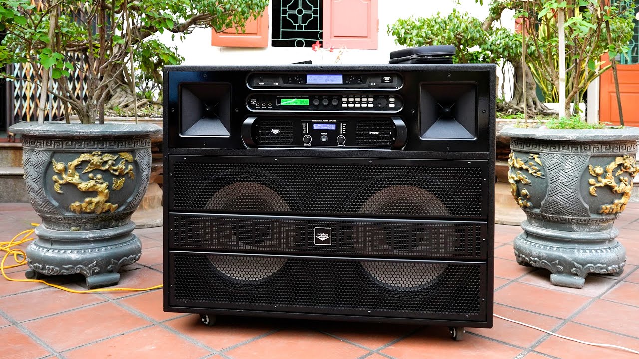 Giao loa isophon IP-9900 cho chú Minh ở Kim Thành, Hải Dương