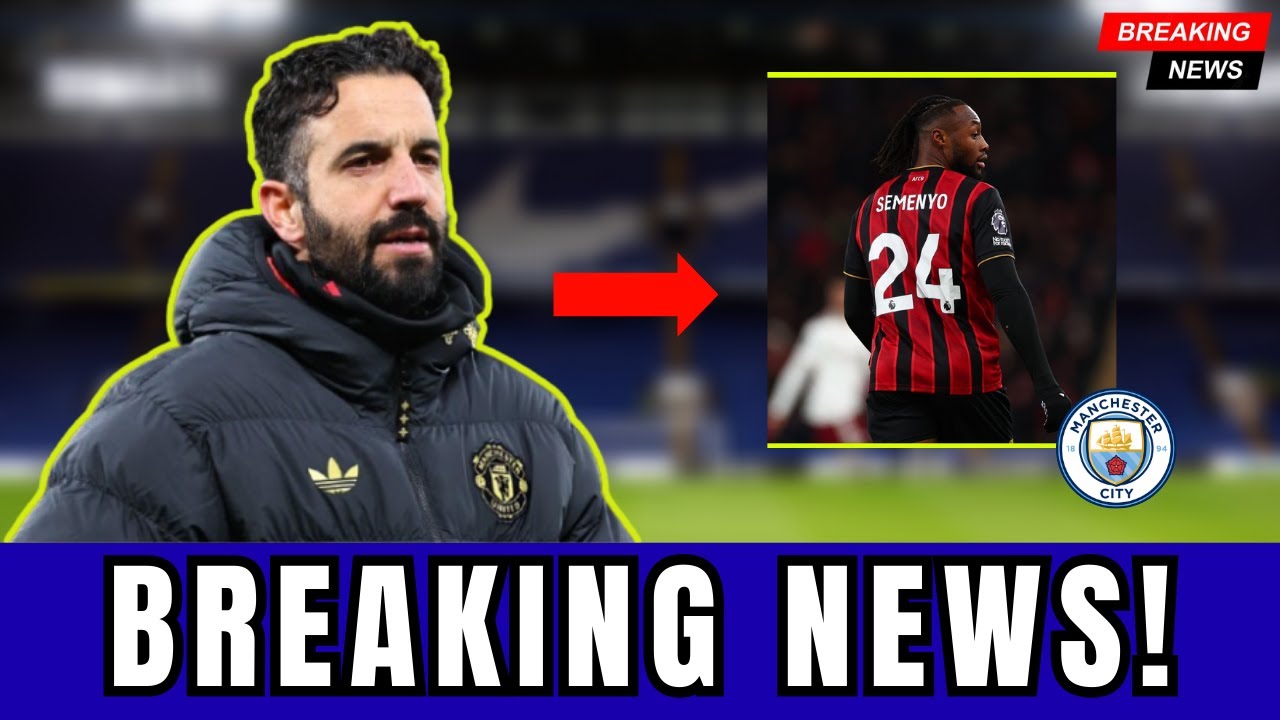 RUBEN AMORIM SENDS SHOCKING MESSAGE TO ANTOINE SEMENYO AFTER LINK TO MANCHESTER CITY! - MANCITY NEWS