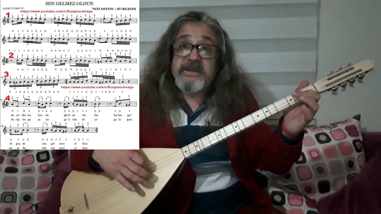SOLFEJ SEN GELMEZ OLDUN KISA SAP BAĞLAMA EKLEYEN SURGEON