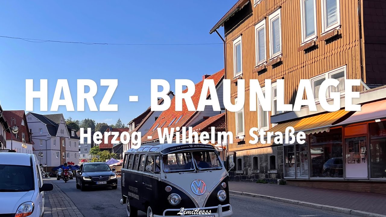 Braunlage im Harz | Germany 🇩🇪 [4K] Walk | Sommer August 2023 | ein sonniger Tag in Braunlage ☀️