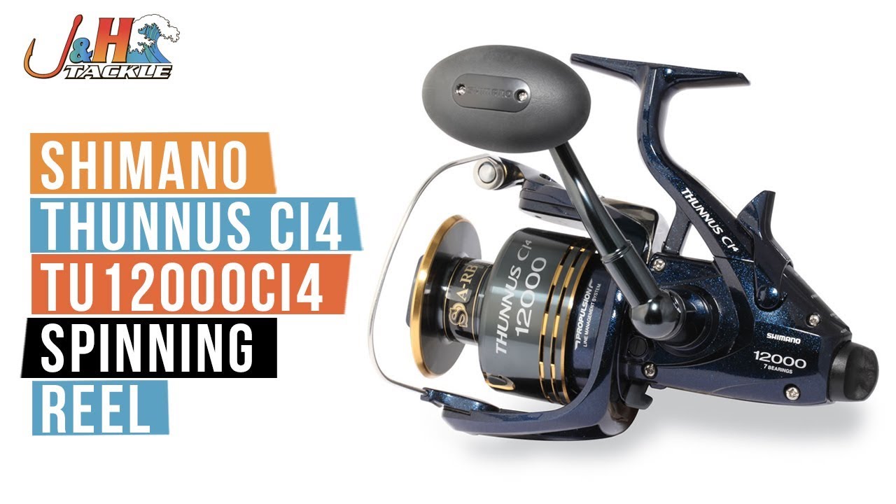 Shimano Thunnus Ci4 TU12000CI4 Spinning Reel | J&H Tackle