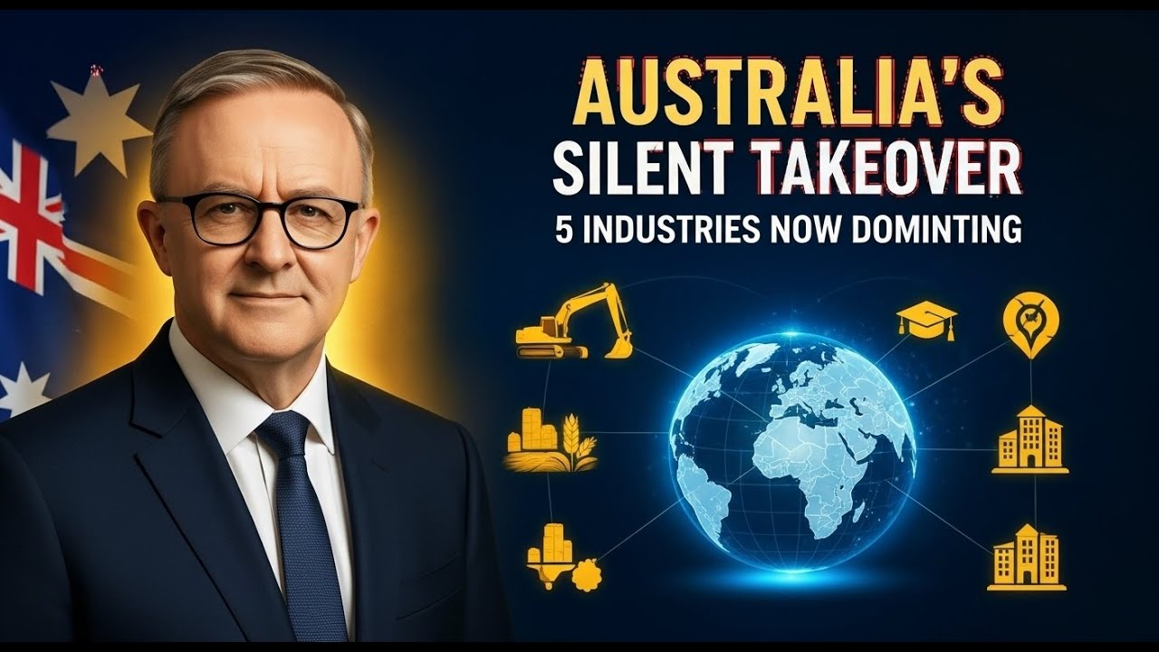 The Silent Takeover: 5 Industries Australia Now Dominates Globally (That No One Talks About)