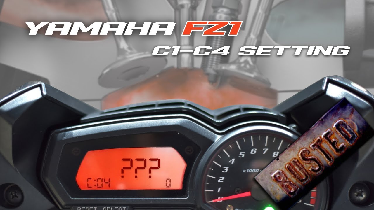 Разбираемся в режимах C1-C4 на Yamaha FZ1